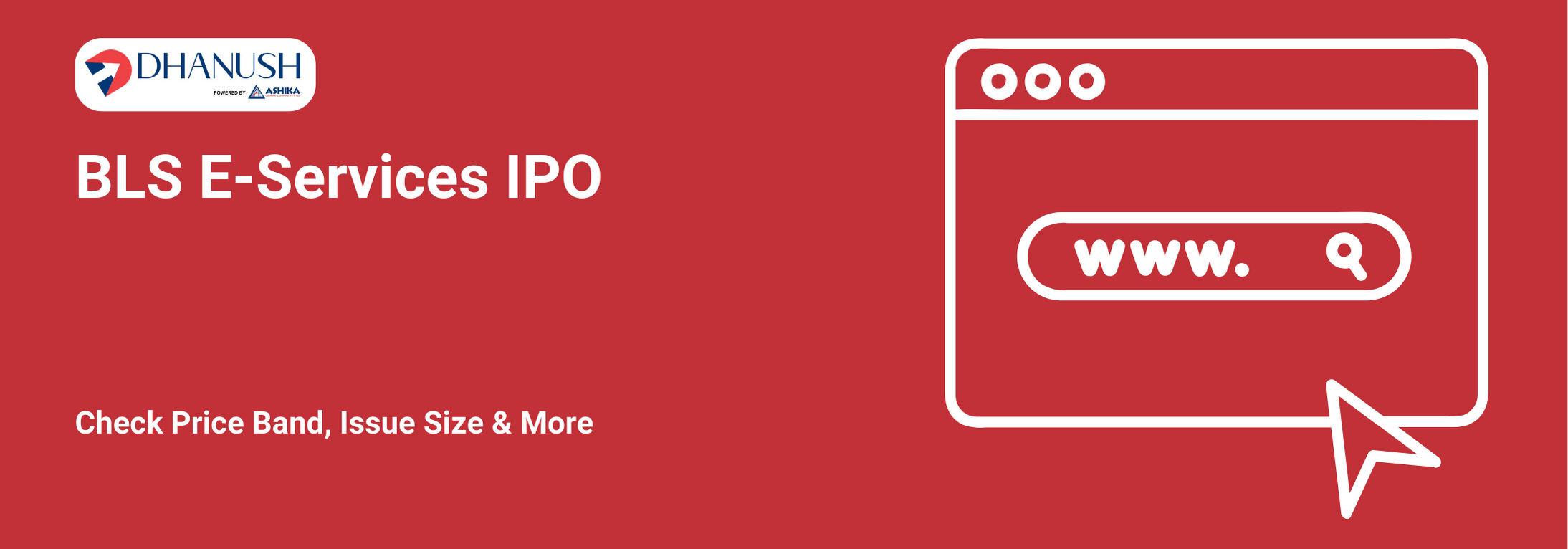 BLS E-Services IPO: Check Price Band, Issue Size & More - MyDhanush Blogs by Ashika