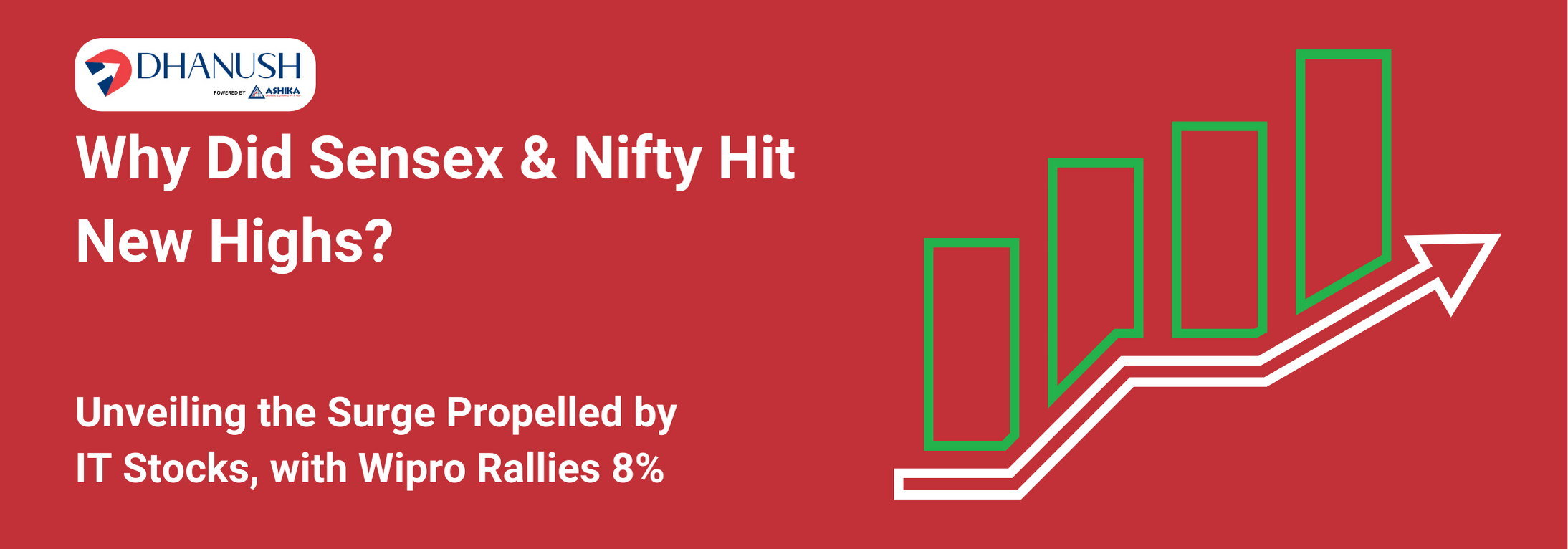 Why Did Sensex & Nifty Hit New Highs? Unveiling the Surge Propelled by IT Stocks, with Wipro Rallies 8% - MyDhanush Blogs by Ashika