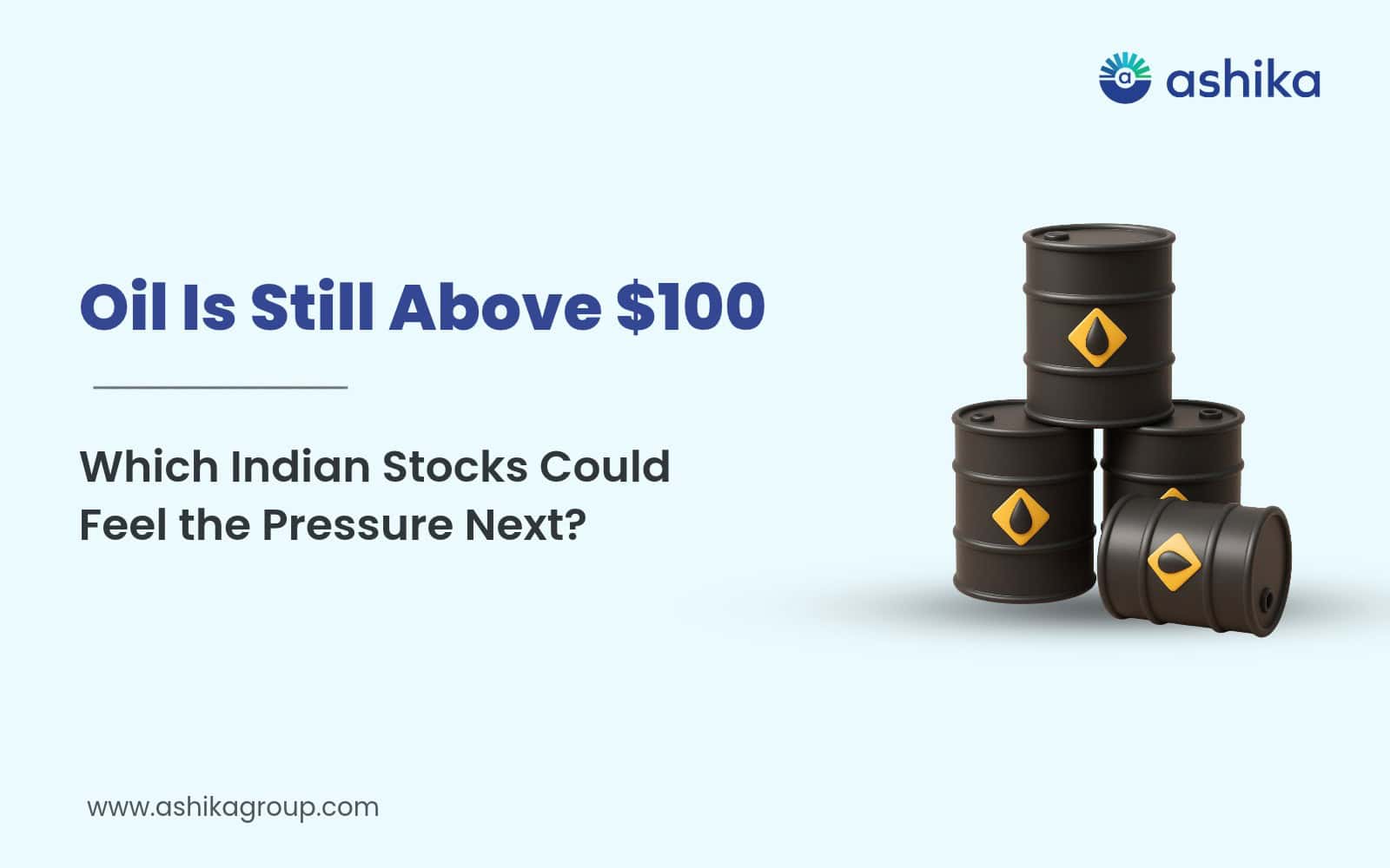 Oil Is Still Above $100: Which Indian Stocks Could Feel the Pressure Next?
