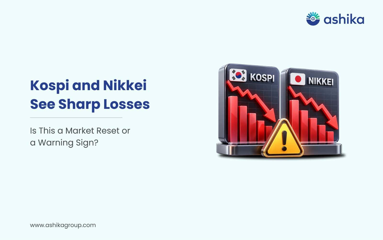 Asian Markets Decline: Kospi Plunges as Nikkei Slides Amid Global Tech Sell-Off 